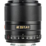 Viltrox AF 33mm f/1.4 E (Sony E) (Black) — 282€ Photo Emporiki