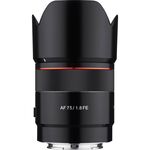 Samyang AF 75mm f/1.8 FE Φακός (Sony E-Mount) — 370€ Photo Emporiki