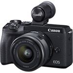 Canon EOS M6 Mark II Kit (EF-M 15-45mm IS STM + EVF-DC2) — 1000€ Photo Emporiki