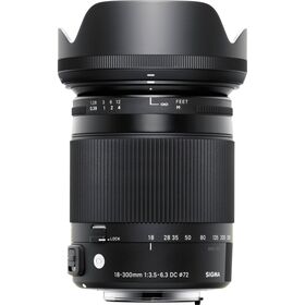 Sigma 18-300mm f/3.5-6.3 DC Macro OS HSM Contemporary Lens for Canon EF — 382€ Photo Emporiki