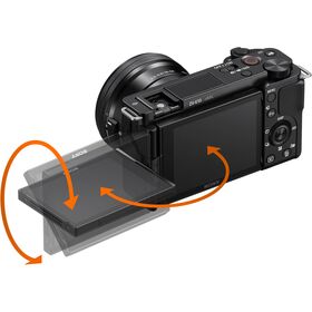 Sony ZV-E10 Kit (E PZ 16-50mm OSS, Black) — 699€ Photo Emporiki