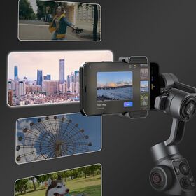 Zhiyun Smooth 5 Gimbal Κινητού με Σταθεροποιητή 3 Αξόνων και 25 ώρες λειτουργίας Μαύρο — 144€ Photo Emporiki