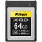 Nikon XQD Card 64GB — 128€ Photo Emporiki