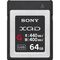 Sony 64GB XQD G Series Κάρτα Μνήμης — 119€ Photo Emporiki
